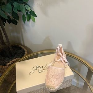 Pink Pale sandals by Jewel Badgley Mischka
